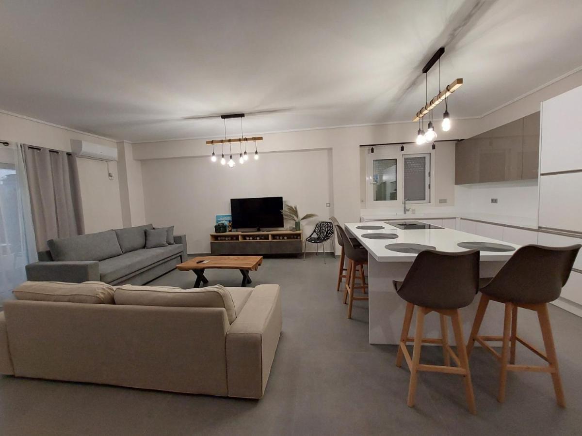 New Minimal Apartment,10' From Athens Airport Spáta Exteriér fotografie